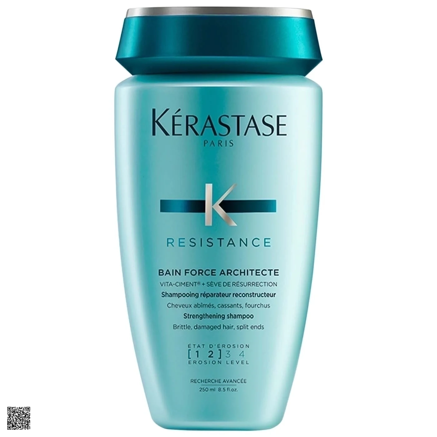 Dầu Gội Kerastase Résistance Bain Force Architecte - Phục Hồi Tóc Hư Tổn