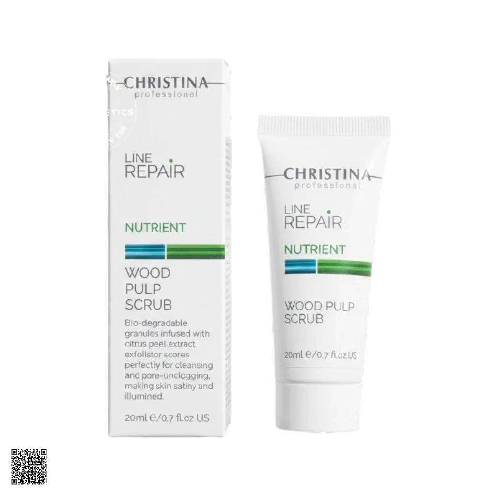 [Mini 20ml] Kem Tẩy Tế Bào Chết Christina Line Repair Nutrient Wood Pulp Scrub