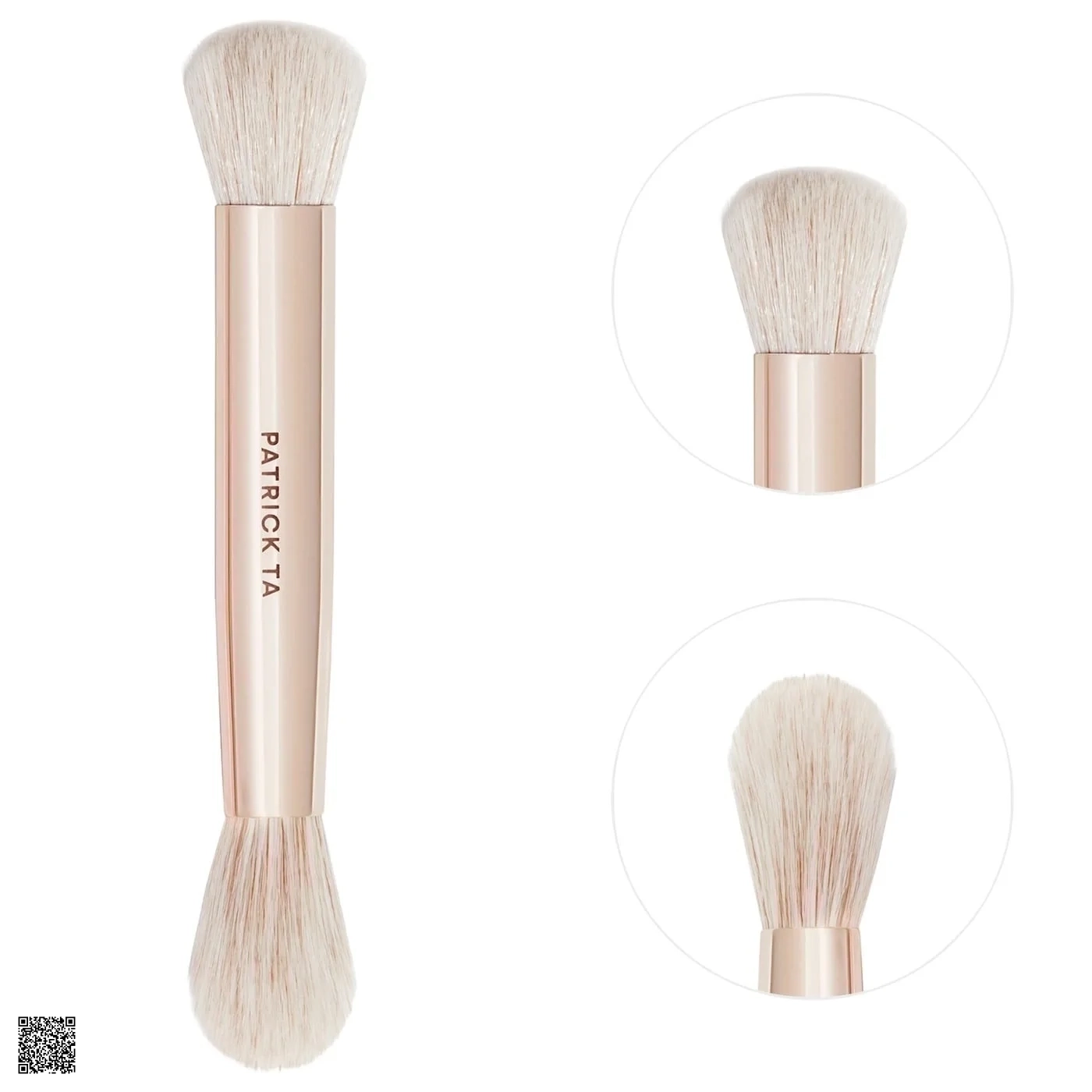 Cọ Trang Điểm Hai Đầu Patrick Ta Dual-Ended Complexion Brush (For Face 2)