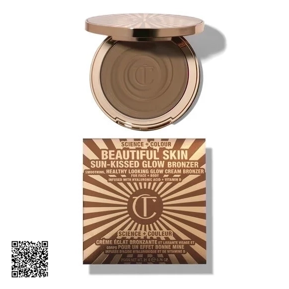 Kem Tạo Khối Charlotte Tilbury Beautiful Skin Sun-Kissed Glow Bronzer