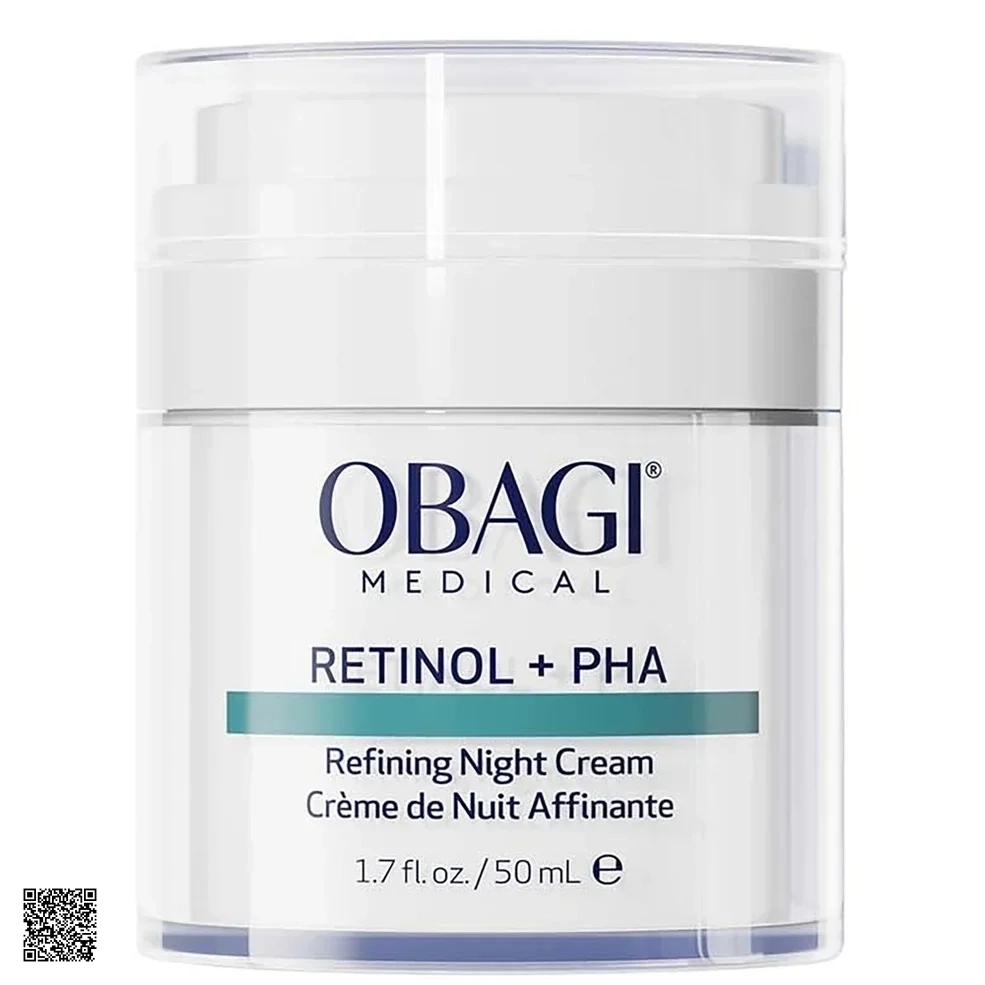 Kem Dưỡng Da Ban Đêm Obagi Retinol + PHA Refining Night Cream 50ml