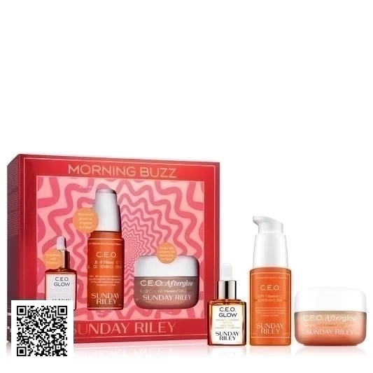 Set Dưỡng Da Sunday Riley Glow Goals
