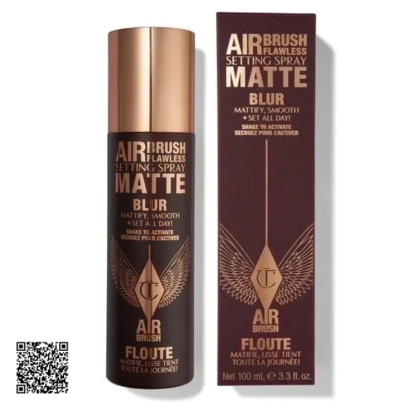 Xịt Khóa Nền Charlotte Tilbury Airbrush Flawless Setting Spray Matte 100ml