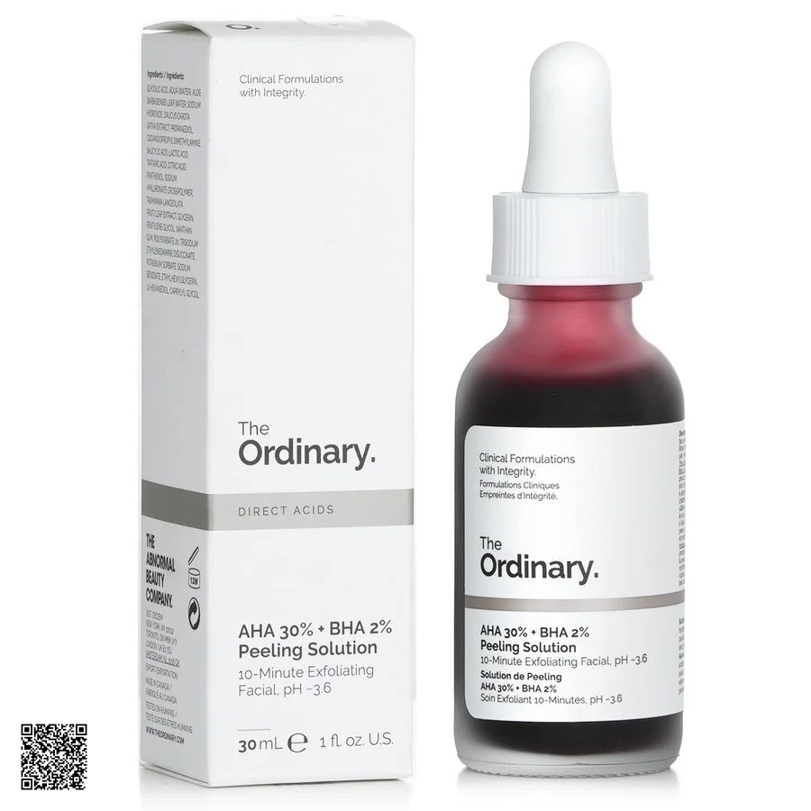 Tinh Chất Peel Da The Ordinary AHA 30% + BHA 2% Peeling Solution 30ml