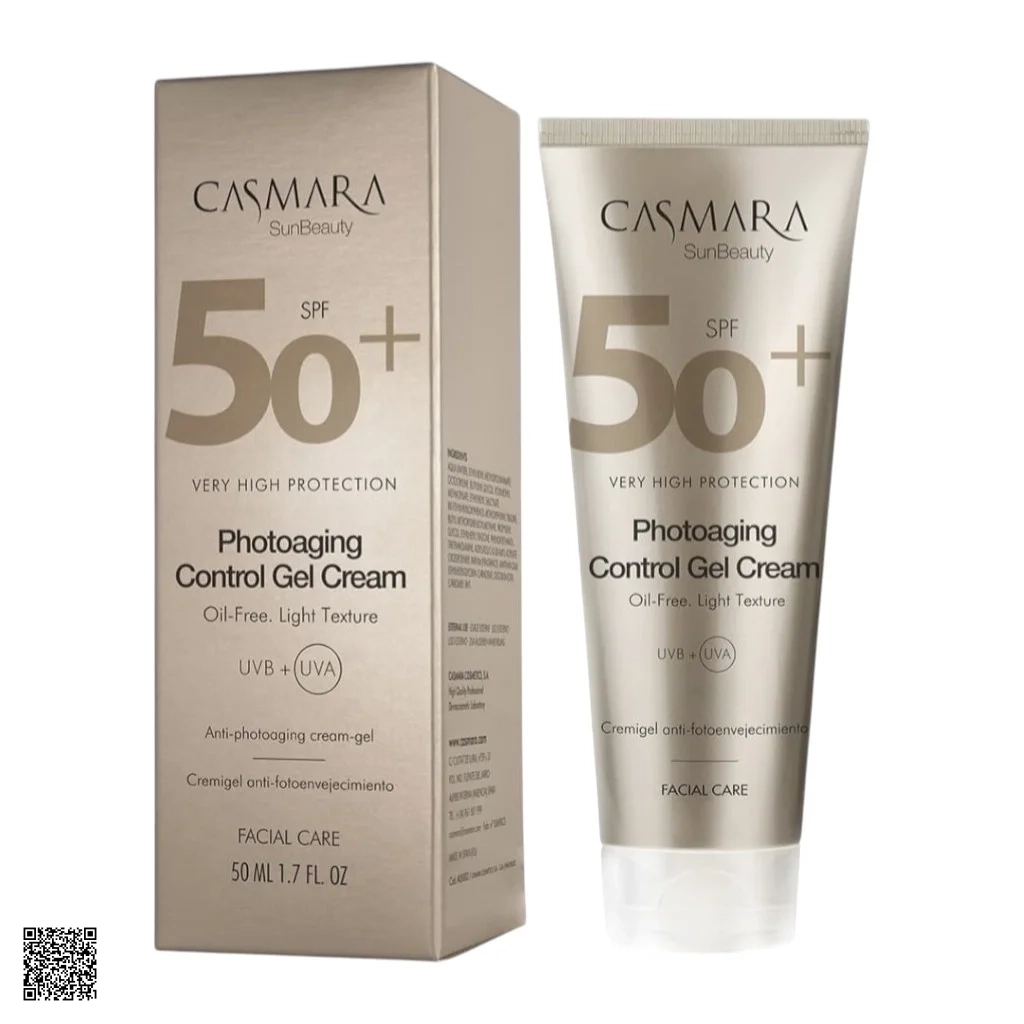 Kem Chống Nắng Phổ Rộng Casmara Photoaging Control Gel Cream SPF 50+ 50ml