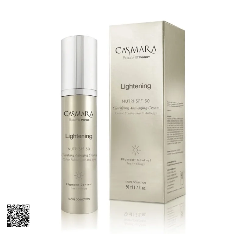 Kem Dưỡng Ngày Casmara Lightening Clarifying Anti-Aging Cream SPF 50 50ml