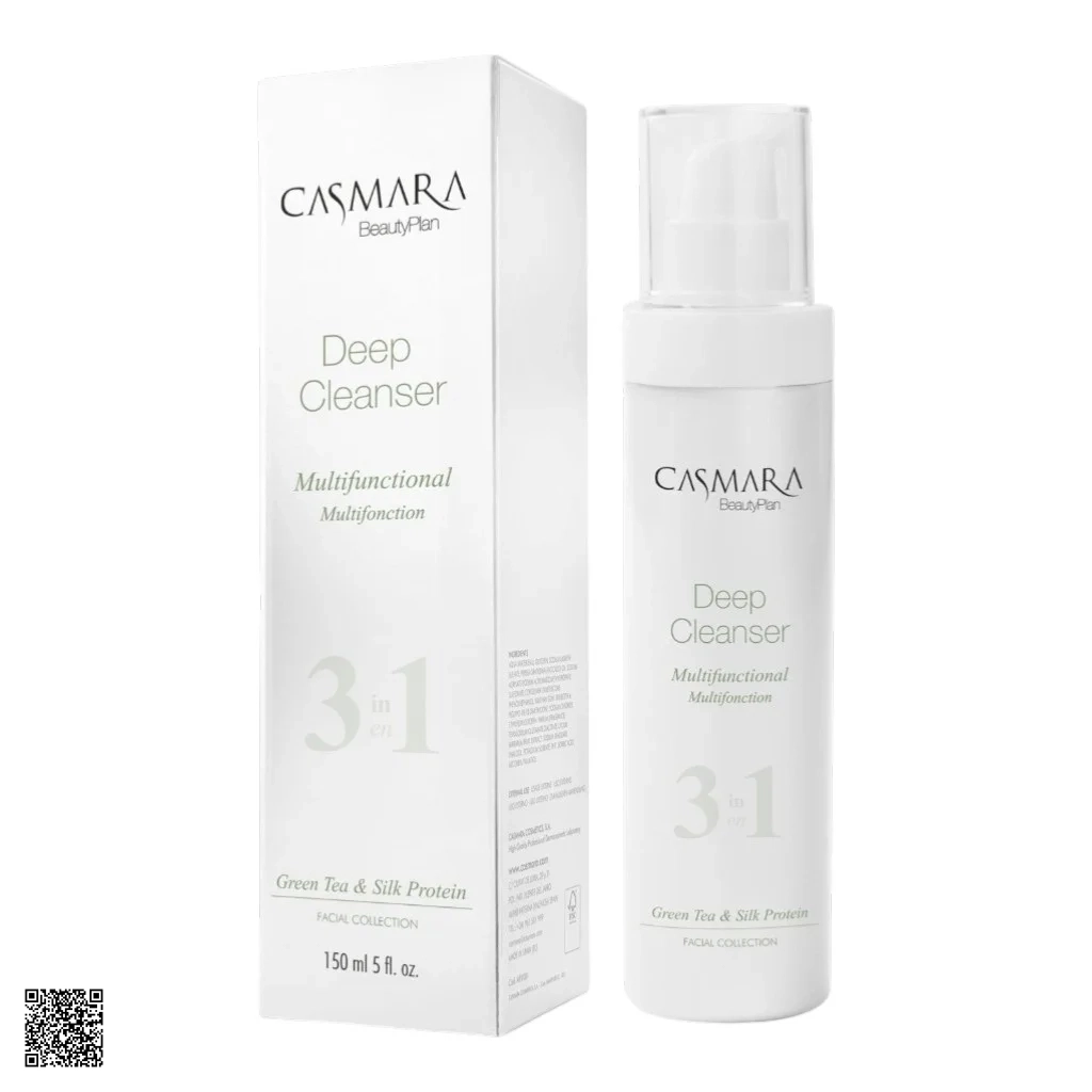 Sữa Rửa Mặt Casmara 3-in-1 Deep Cleanser Mulifunctional 150ml
