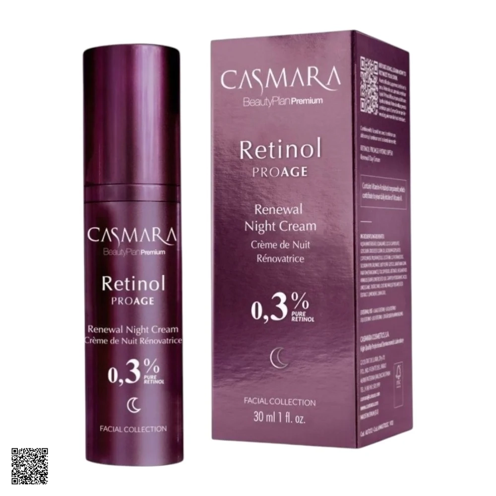 Kem Dưỡng Đêm Tái Tạo Da Casmara Retinol PROAGE Renewal Night Cream 0.3%