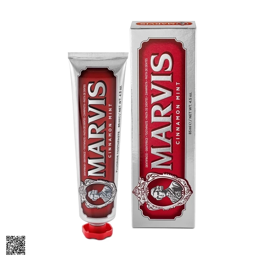 Kem đánh răng Marvis Cinnamon Mint 85ml