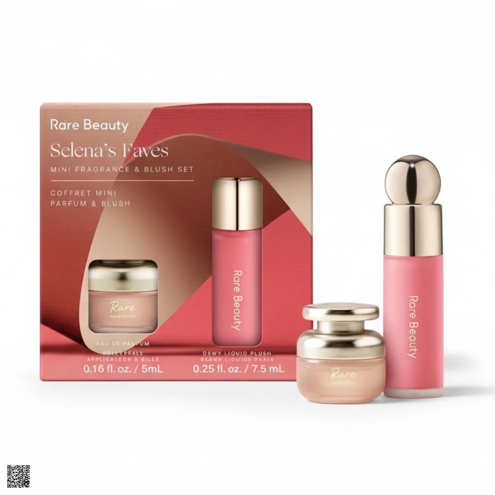 [Mini] Set Má Hồng Và Nước Hoa Rare Beauty Selena’s Faves Mini Fragrance & Blush