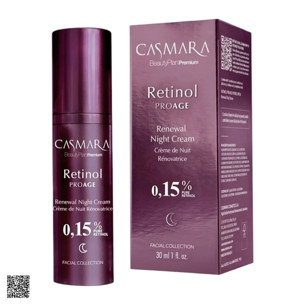 Kem Dưỡng Đêm Chống Lão Hóa Casmara Retinol Proage Renewal Night Cream 0.15%