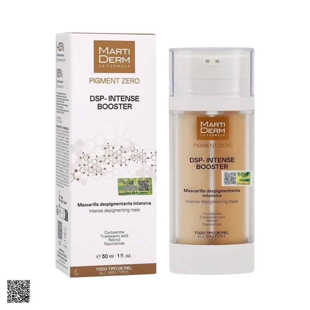 Mặt Nạ Điều Trị Sắc Tố Da MartiDerm Pigment Zero DSP - Intense Booster 30ml