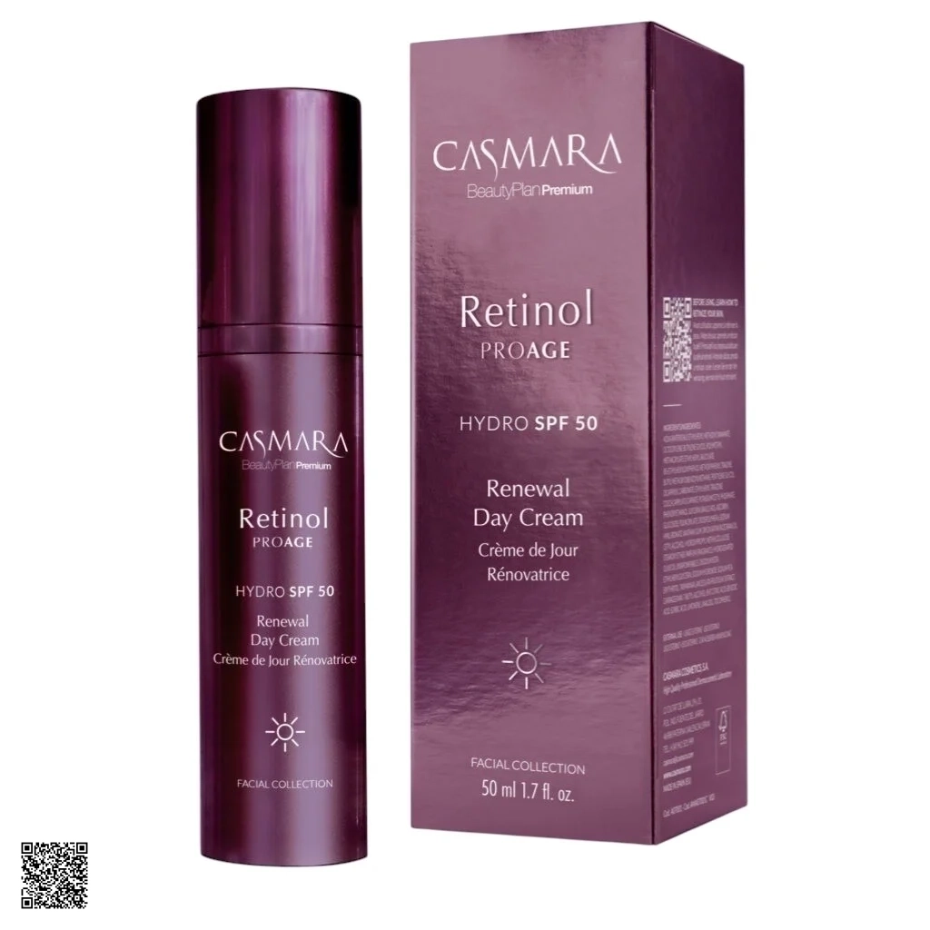 Kem Dưỡng Da Ban Ngày Casmara Retinol PROAGE Renewal Day Cream SPF50 50ml