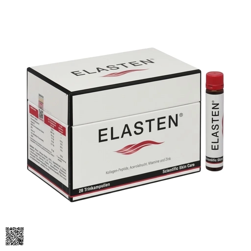 Nước Uống Collagen Elasten (28 ống x 25ml) - Collagen Cao Cấp Số 1 Tại Đức