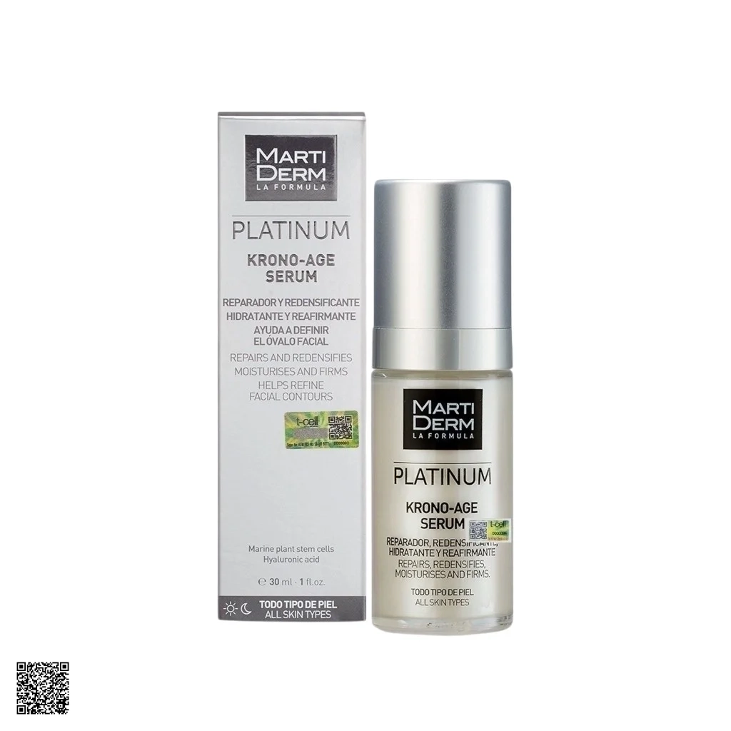 Tinh Chất Tái Tạo Và Chống Lão Hoá MartiDerm Platinum Krono-Age Serum 30ml