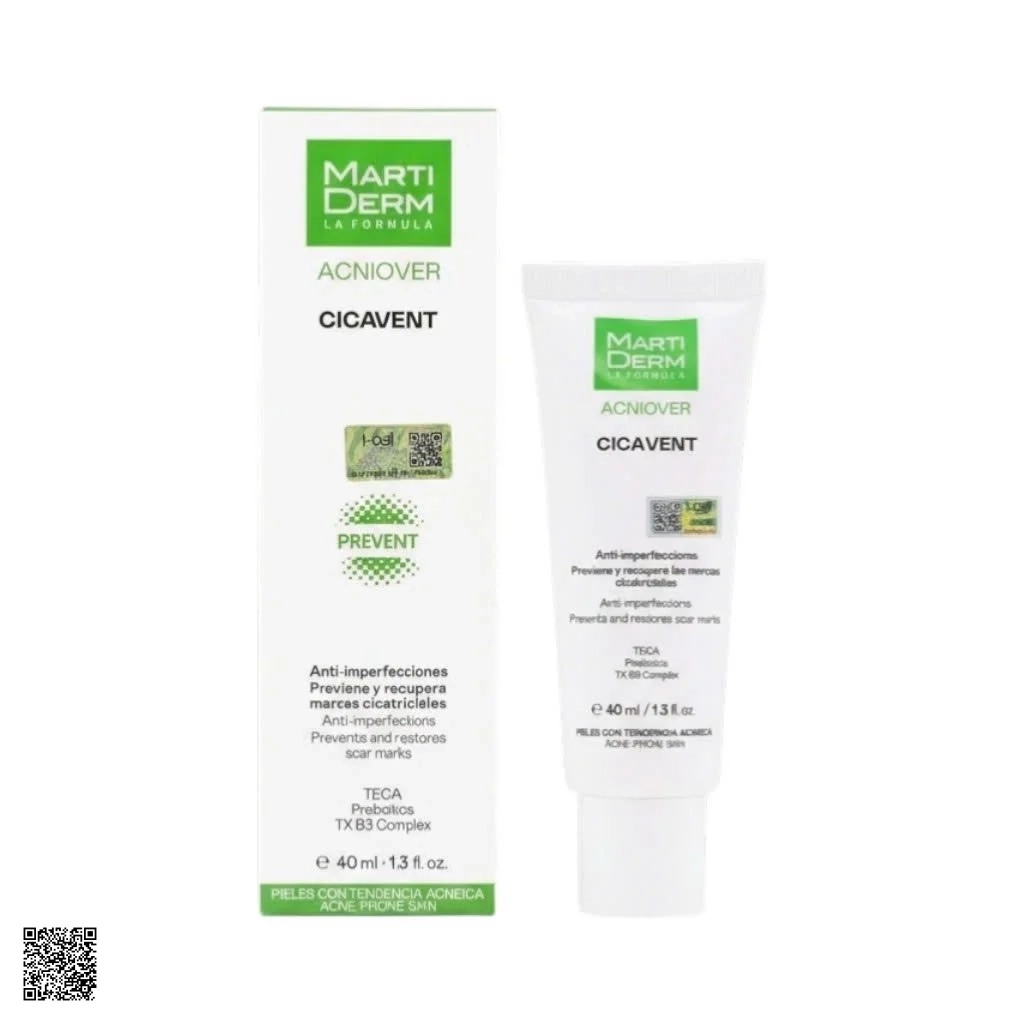 Kem Dưỡng Giảm Mụn, Mờ Thâm MartiDerm Acniover Cicavent 40ml