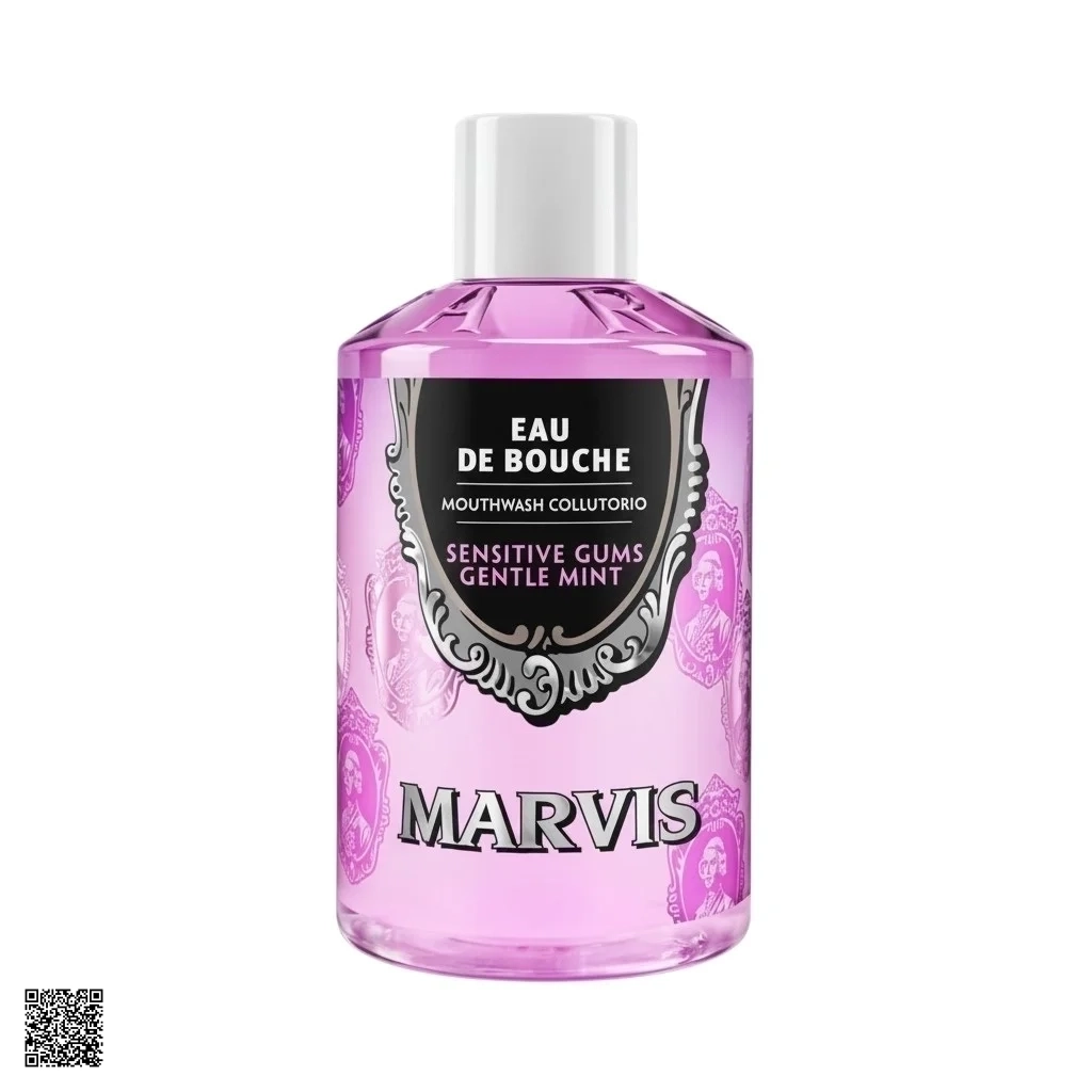 Nước Súc Miệng Marvis Eau De Bouche Sensitive Gums Gentle Mint 400ml