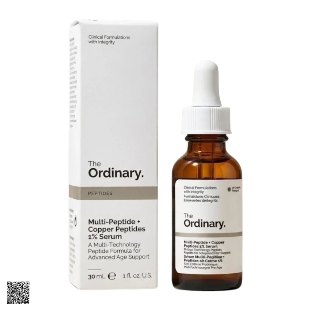 Tinh Chất The Ordinary Multi-Peptide + Copper Peptides 1% Serum 30ml - Tái Tạo Da Chống Lão Hóa