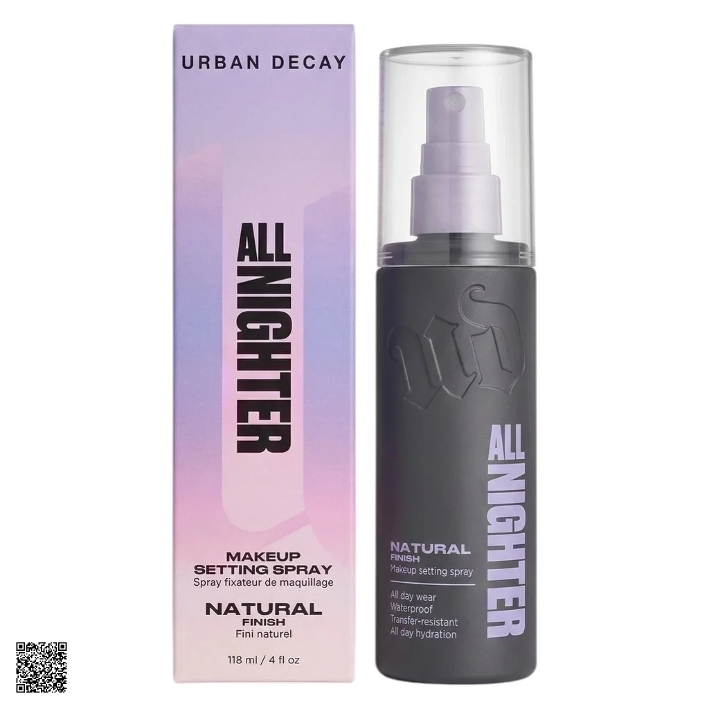 [Mẫu Mới] Xịt Khóa Nền Urban Decay All Nighter Waterproof Makeup Setting Spray