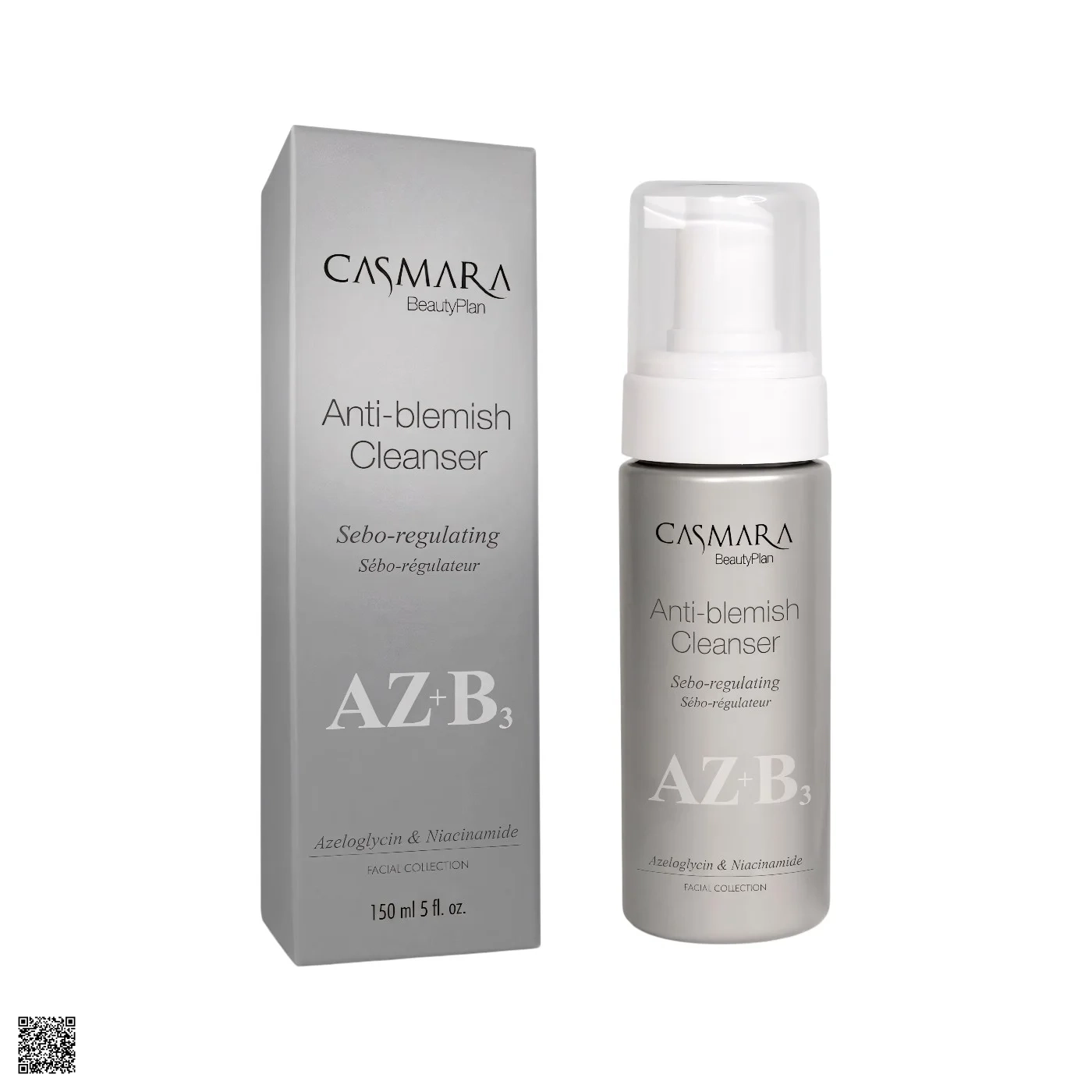 Sữa Rửa Mặt Casmara Anti-Blemish Cleanser - Dành Cho Da Dầu Mụn