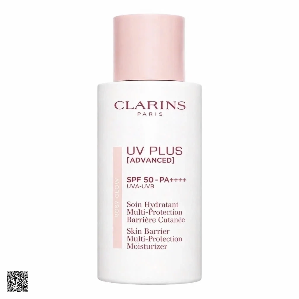 [Mẫu Mới] Kem Chống Nắng Clarins UV Plus [Advanced] Rosy Glow SPF 50 PA++++