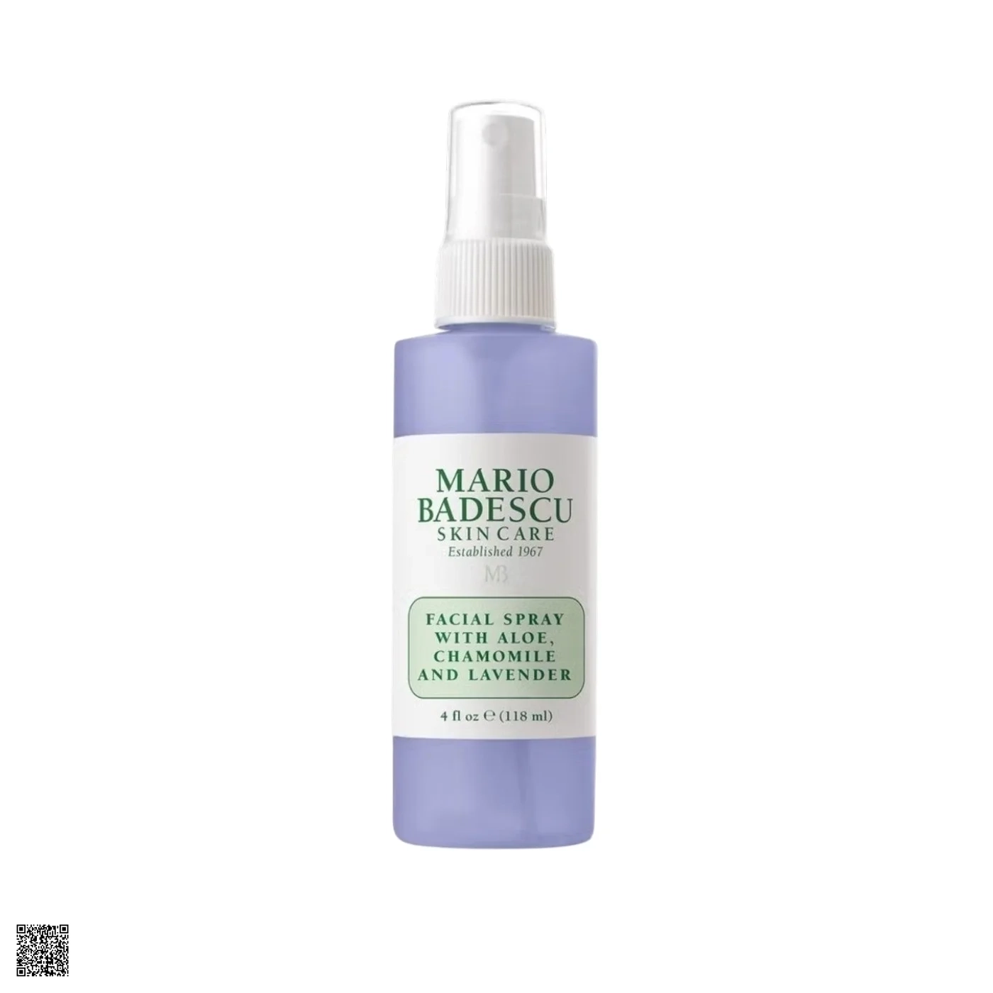 Xịt Khoáng Mario Badescu Facial Spray with Aloe, Chamomile and Lavender 118ml