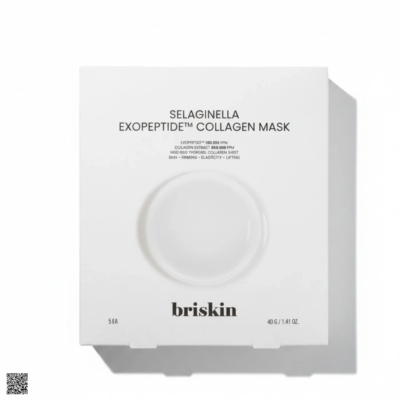 Mặt Nạ Nâng Cơ & Trẻ Hóa Da Briskin Selaginella Exopeptide™ Collagen Mask 40g