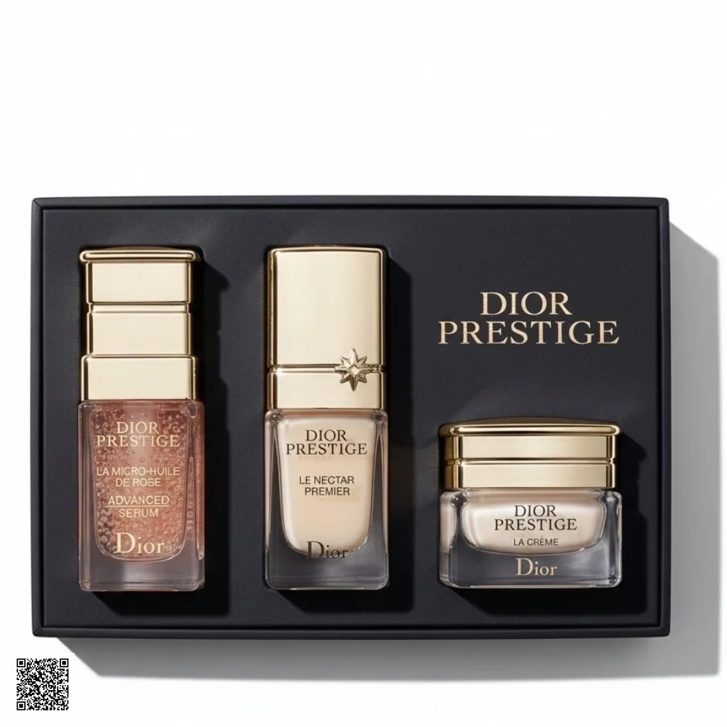 Set Mini Dior Prestige Ritual 3 Món – Bộ Dưỡng Da Tái Tạo Cao Cấp
