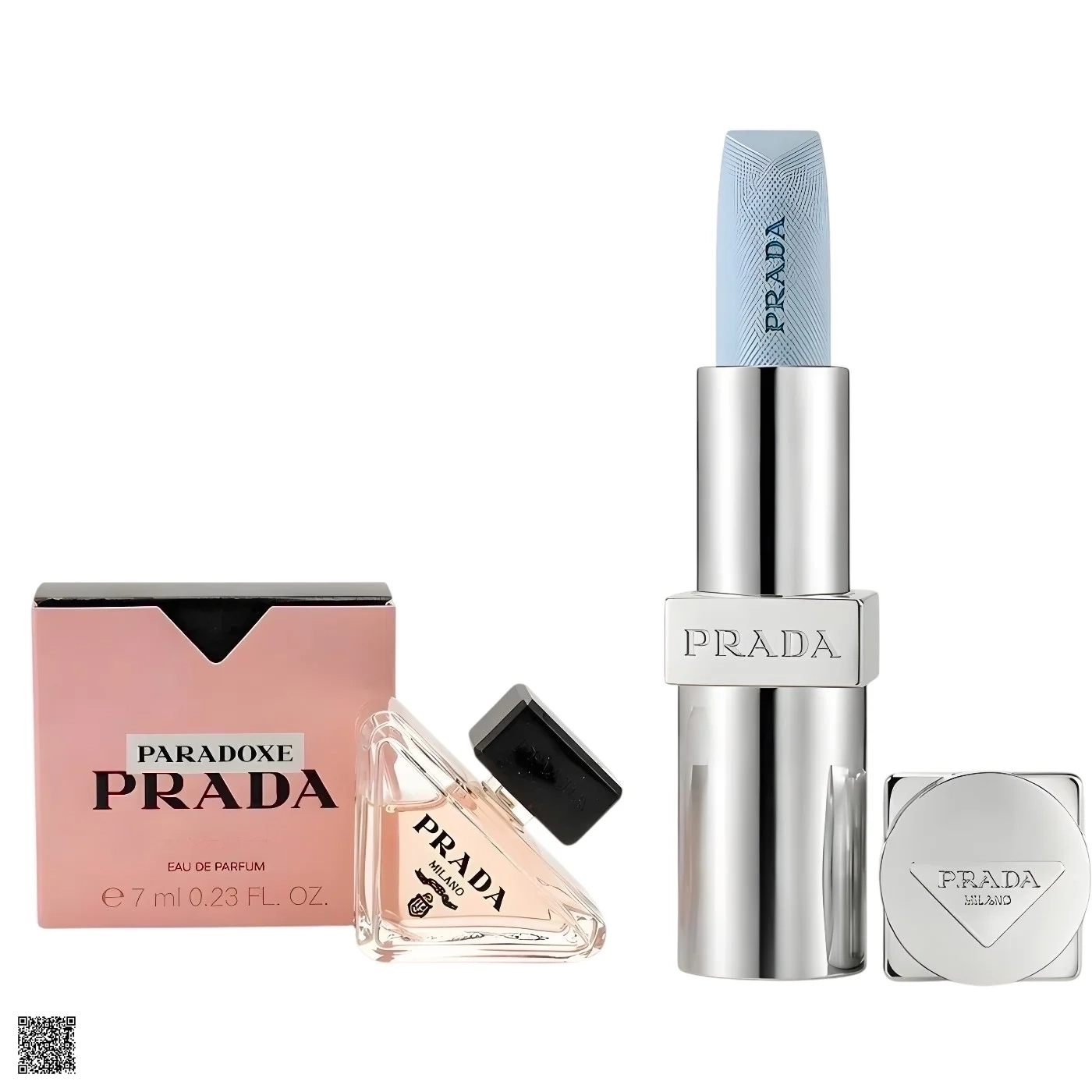 [Set Quà Tặng] Nước Hoa Paradoxe EDP 7ml & Son Dưỡng Prada Balm Lip Optimizing Care