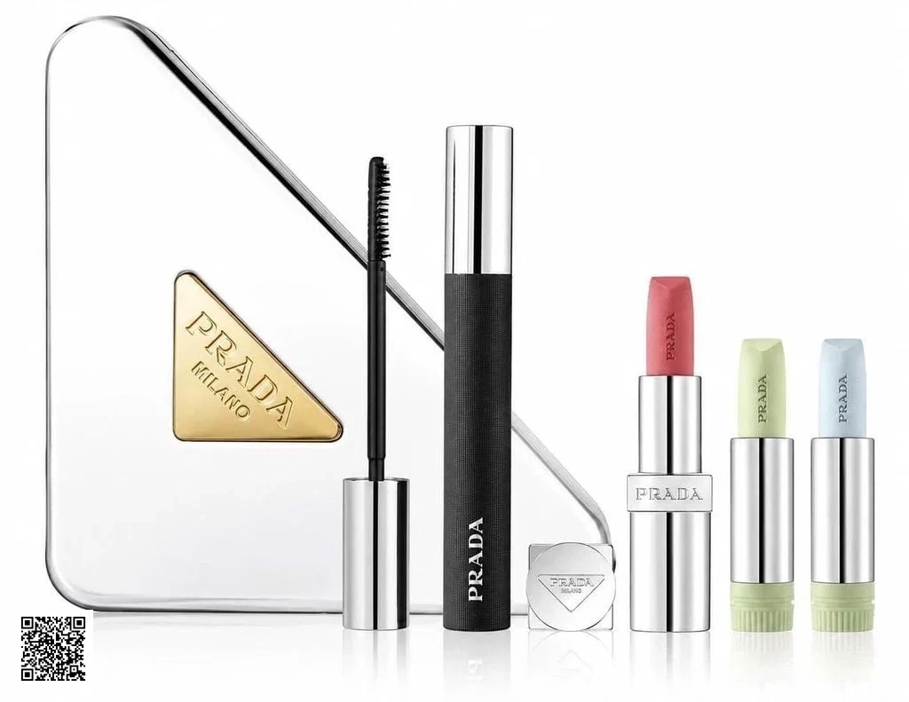 Set Trang Điểm Prada Beauty Clutch Essentials 4 Món