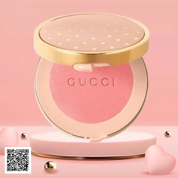 Quà Valentine Đốn Tim Nàng - Phấn Má Gucci Blush De Beaté 01 Silky Rose
