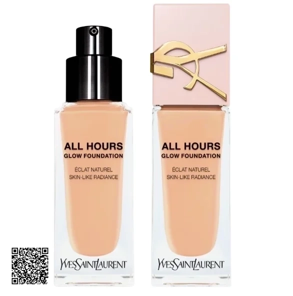 Kem Nền YSL All Hours Glow Eclat Foundation - Căng Bóng , Mịn Màng
