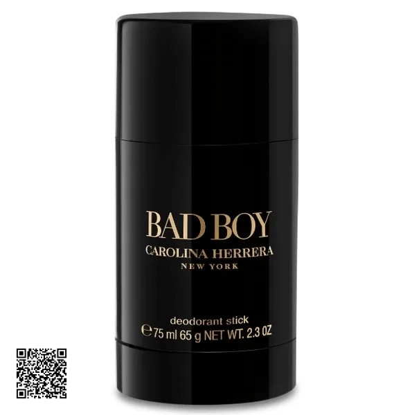 Lăn Khử Mùi Nước Hoa Carolina Herrera Bad Boy 65G