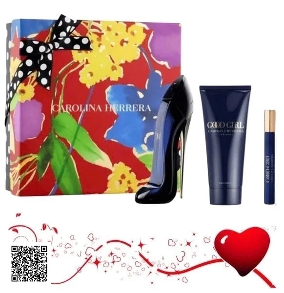 Quà 8/3 Ngọt Ngào : GiftSet Nước Hoa Carolina Herrera Good Girl EDP