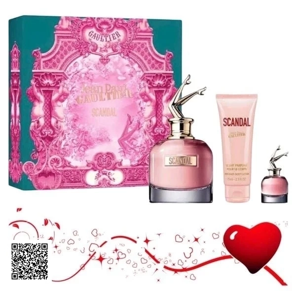 Quà 14/2 Gây Thương Nhớ: GiftSet Nước Hoa Jean Paul Gaultier Scandal EDP