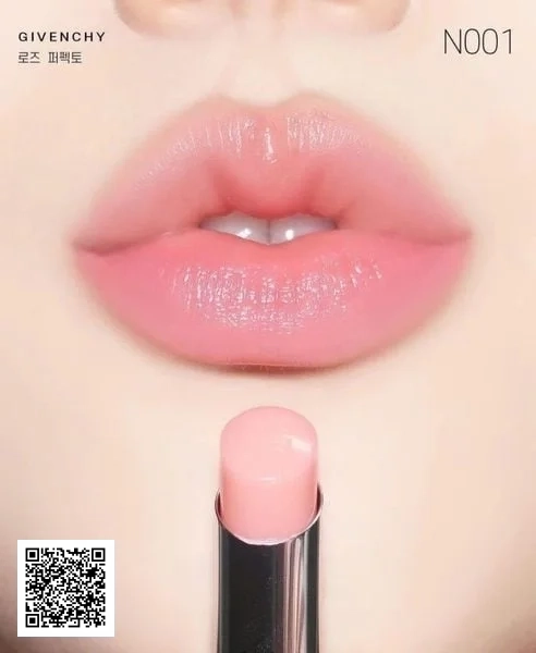 Son Dưỡng Givenchy Lip Balm 001 Rose Perfecto - Mini Size 1.5g