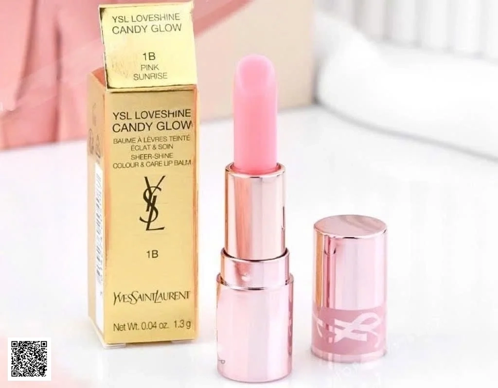 Son YSL Loveshine Candy Glow 1B Pink Sunrise - Mini Size 1.3G