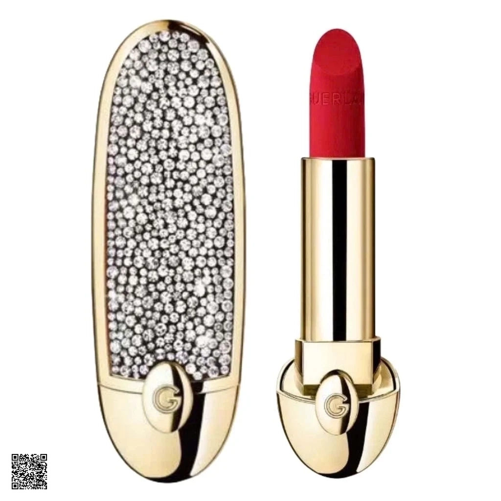 Son Guerlain Rouge Velvet 456 Le Rouge Corail