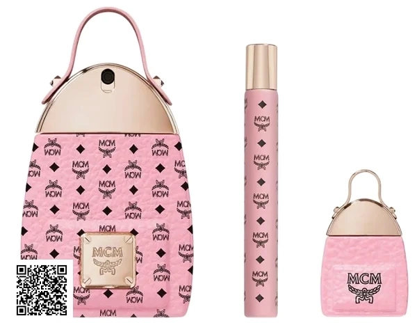Gistset Nước Hoa MCM Crush EDP Pink ( 75ML + 10ML + 7ML )