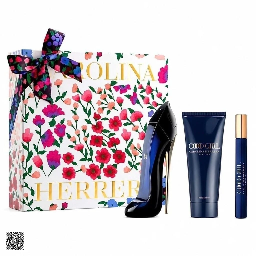 GiftSet Nước Hoa Carolina Herrera Good Girl EDP (80ML + 100ML+10ML)