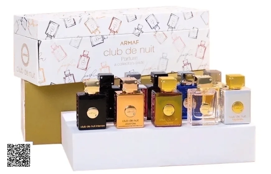 Bộ Quà Tặng Nước Hoa Armaf Club De Nuit Parfum 10 X 5ML