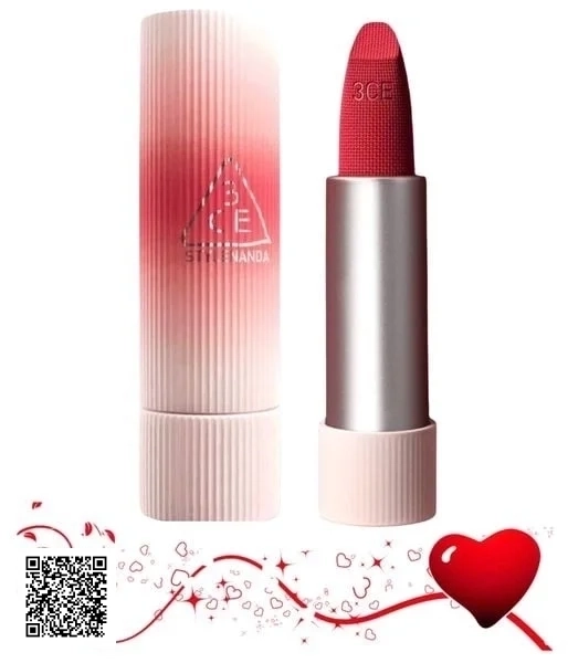 Quà Sinh Nhật Cho Nhân Viên - 3CE Cashmere Hug 08 Hush Red