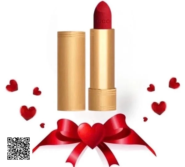 Quà 8/3 Yêu Thương: Son Gucci Matte 25 Goldie Red