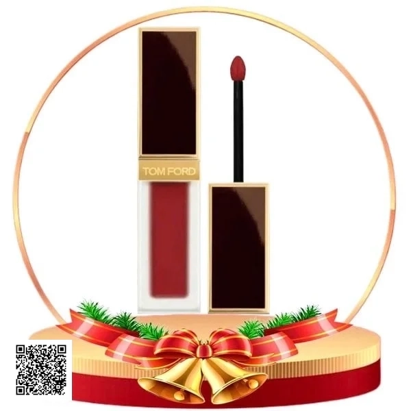 Quà Noel Làm Đốn Tim Nàng - Son Kem Tom Ford 133 Scarlet Stiletto
