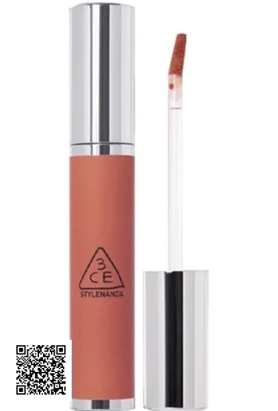 Son Kem Lì 3CE Hazy Lip Clay Butter Beige