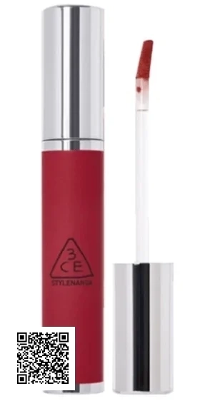 Son Kem Lì 3CE Hazy Lip Clay Whip Red