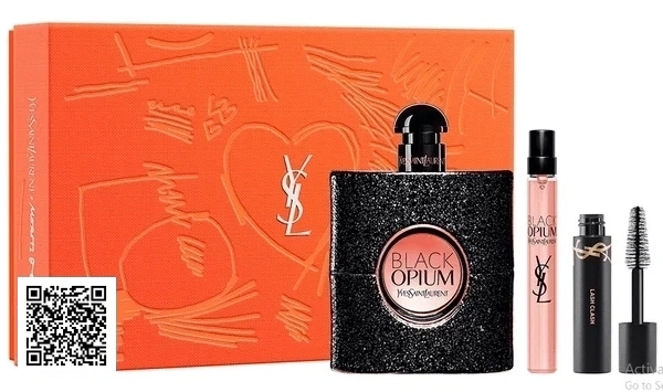 GiftSet YSL Black Opium EDP (90ML + 10ML + 2ML )