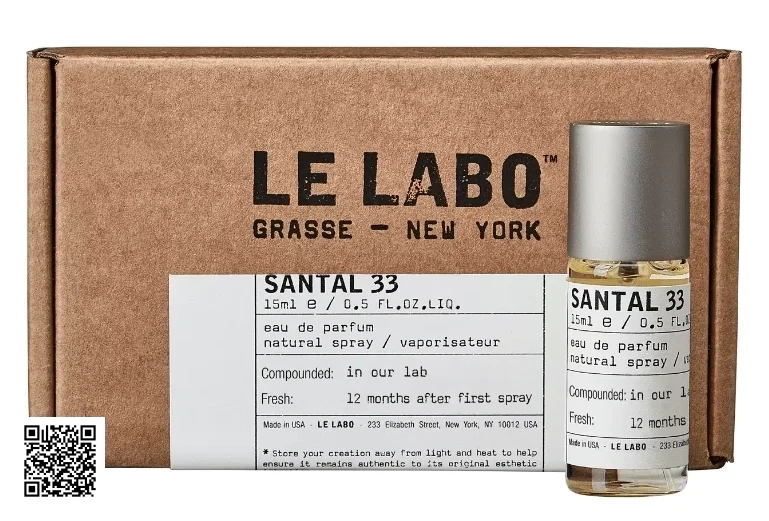 Nước Hoa Le Labo Santal 33 15ML