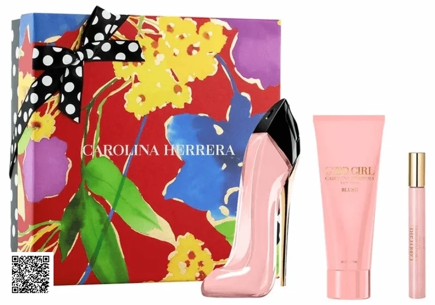 GiftSet Carolina Herrera Good Girl Blush EDP ( 80ML + 10ML + 100ML )