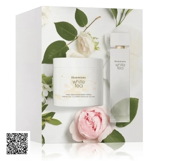 Giftset Elizabeth Arden White Tea EDT 100ml + Body Cream 400ml